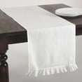 thumbnail image 3 of Saro Leona Ruffled Table Runner, 3 of 5