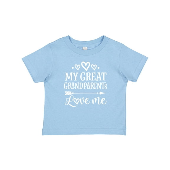 Inktastic Great Grandparents Love Me Grandkids Boys or Girls Baby T-Shirt