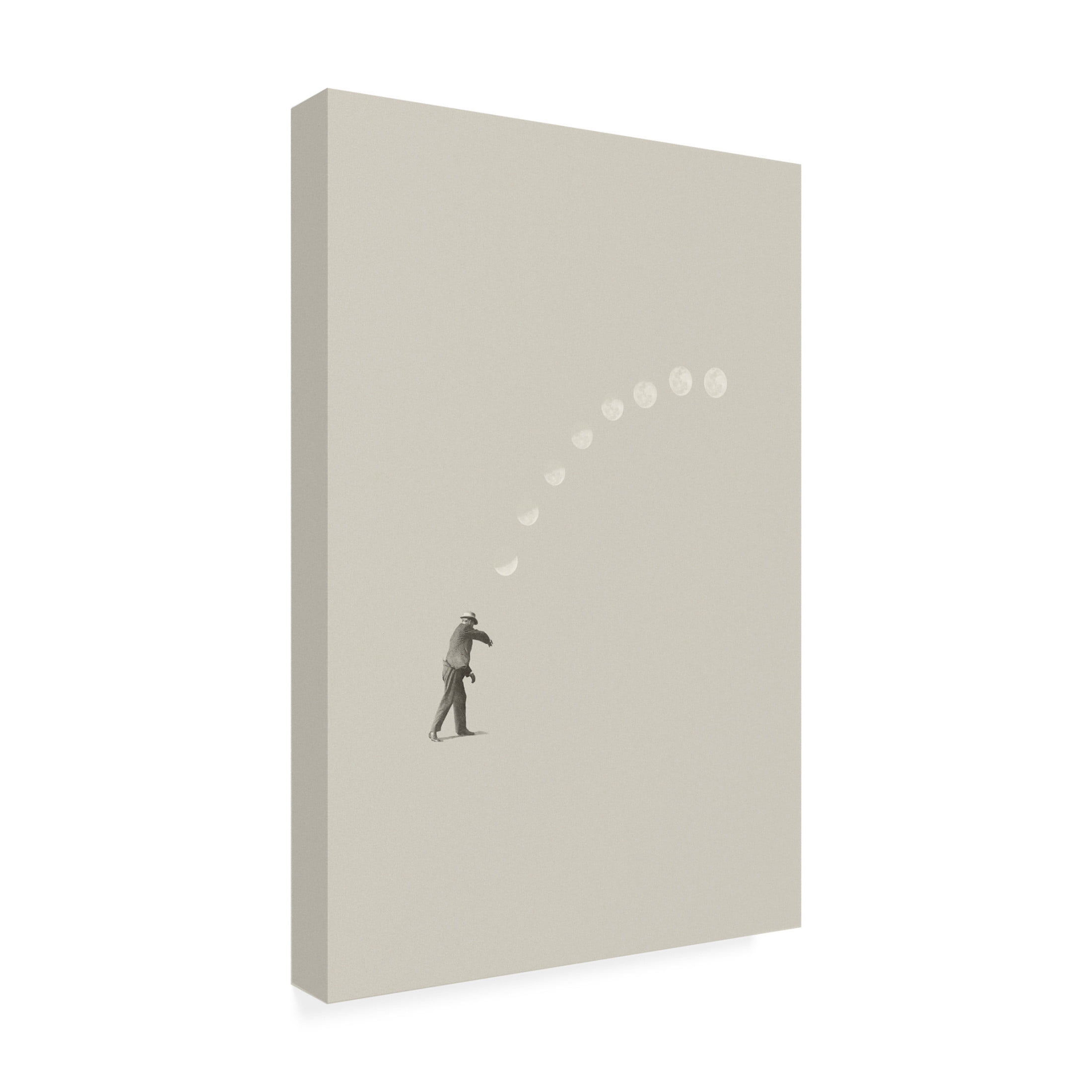 Trademark Fine Art Maarten Leon Lucky Shot Canvas Wall Art