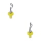 thumbnail image 2 of Injueey Disfrute de su vino favorito en cualquier momento y en cualquier lugar con copas de vino Tamaño portátil Copas de vino de plástico amarillo y blanco 1 2Conjunto, 2 of 6