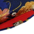 thumbnail image 3 of Yinanstore Embroidered Brocade Case Jewelry Storage Box Makeup Holder with Mirror with Closure - #D, as described D, 3 of 8