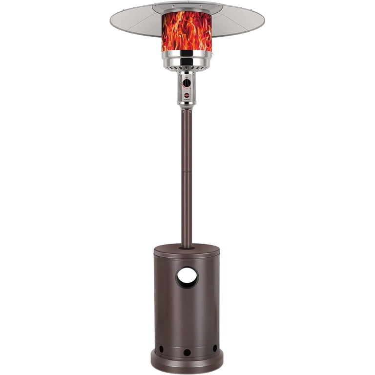 Taoset Propane Patio Heater, 48000 BTU with Wheels photo 1