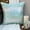 Aqua Blue, variant on Pillow Case With Zipper, Blue Pillowcases, Pillow Covers 24x24 inch (60x60 cm) Blue, Silk Throw Pillow Covers, Handmade Pillow Covers, Modern Style, Ombre - Frozen