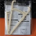 thumbnail image 5 of Body Fat Caliper Body Fat Tester Skinfold Measurement Strip with Measurement Chart Body Health Care Tool, 5 of 5