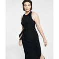 thumbnail image 2 of Bar III Womens Ribbed Midi Dress Deep Black XS, 2 of 4