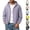 Purple, variant on Zpzdpjkx Mens Color-Blocked Stripe Hooded Sun Protection Jacket Windproof Drawstring Hem Zipper Pockets Lightweight Outerwear for Travel Jogging Cycling Golf Daily Commute Casual Jackets for Men