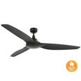thumbnail image 1 of Lucci Air 21100901 60 in. Airfusion Type A Remote Control Fan Only, Black, 1 of 1