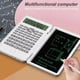 thumbnail image 5 of Calculadora Científica de 12 Dígitos con Pantalla Grande y Bloc de Notas, Calculadora Plegable con Tablero para Escribir A Mano, 5 of 5