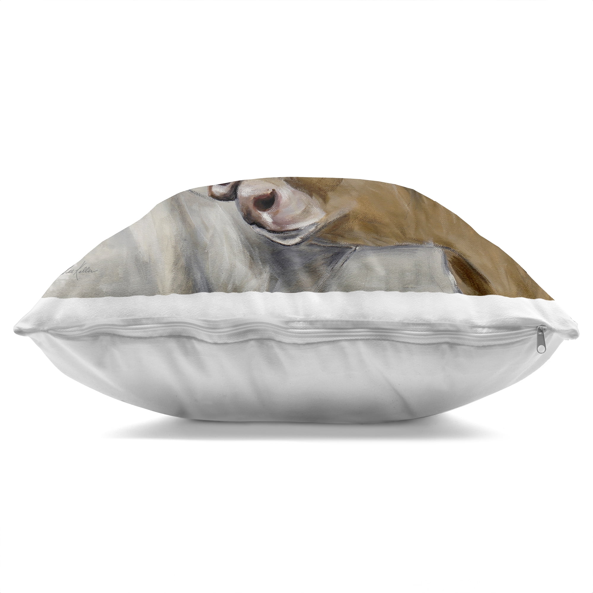 Stupell Industries Highland Cow & Calf Contrasts Decorative Printed Throw Pillow, design by Lee Keller