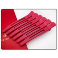 thumbnail image 2 of 30 pinzas para el cabello profesionales para estilizar la sección, pinzas para el cabello antideslizantes y sin rastro con banda de silicona, salón y hogar, 2 of 5