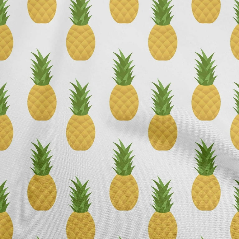 Pineapple Print Fabric