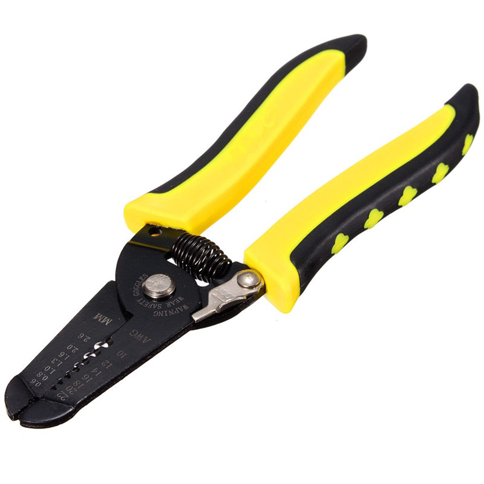 Multifunction Cable Wire Stripper stripping Cutter Plier 0.6-2.6mm 10-22 AWG