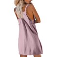 thumbnail image 3 of A Women's Athletic Dresses Cute Tennis Dress with Shorts Underneath Spaghetti Strap Casual Dress, 3 of 6