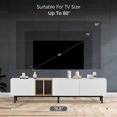 thumbnail image 2 of Newboti Furniture Modern TV Stand for 80" TV with 3 Doors, Media Console Table, Entertainment Center with Large Storage Cabinet for Living Room, Bedroom 52863, 2 of 16