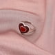 thumbnail image 3 of Señoras moda creativa doble amor corazón anillo dulce aleación corazón anillo Wmkox8yii  fajkfhkj1663, 3 of 4