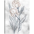 thumbnail image 1 of Cuadro Decorativo - Cuaderno de bocetos de jardín I Jr  Impresión en canvas, estrechado, 1 of 1