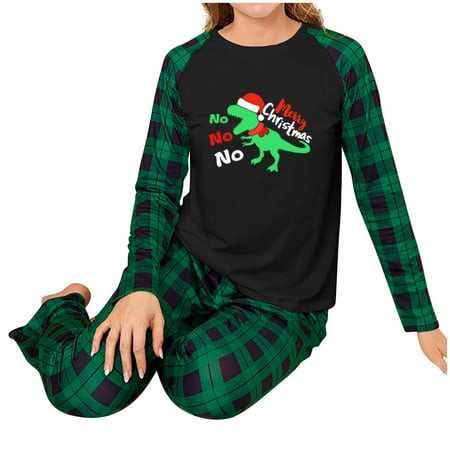 

Ozmmyan Matching Christmas Family Pajamas Sets Christmas Reindeer Print Sleepwear Family Pjs Matching Sets Loungewear Outits