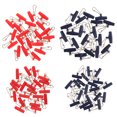 thumbnail image 4 of 20pcs Toboganes con Conector Snap Enganchado para de - S Sunnimix Pesca pescadera diapositivas, 4 of 8