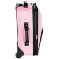 thumbnail image 5 of Rockland Ensemble de Valises Verticales Souples, Pink, 2 Pcs (14/19), 5 of 5