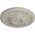 thumbnail image 3 of Ekena Millwork 26"OD x 3"P Tristan Ceiling Medallion (Fits Canopies up to 5 1/2"), Hand-Painted Pot of Cream Crackle, 3 of 5