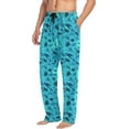 thumbnail image 4 of GZHJMY Sea Turtle Pajama Pants for Men, Lounge Pants Lightweight Men Pajama Bottoms with Drawstring Pockets, Christmas New Year Birthday Gifts, X-Large, 4 of 6