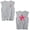 Gray, variant on Ella Langley Mech Unisex Sleeveless Casual Workout T-Shirt Breathable Loose Fit Muscle Tee for Men Women