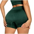 thumbnail image 6 of Clearance Under 10$!Women's New High-waisted Tight Fashion Package Hip Straps Slim Elastic Yoga Fitness Sports Short, 6 of 6
