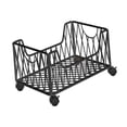 thumbnail image 4 of yuksok Rolling Utility Cart Practical File Organizer for Dorm Classroom Living Room M, 4 of 9