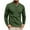 Army Green, variant on Mgmyaa Mens Casual Fashion Solid Color Breathable Long Sleeve Round Collar Button Pocket Top