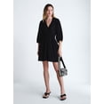 thumbnail image 2 of Scoop Women's and Women's Plus Mini Raglan Dress, Sizes XS-4X, 2 of 5
