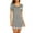 Grey, variant on Nightgowns for Women Sexy Sleepshirts V Neck Short Sleeve Sleepwear Lace Trim Soft Short Night Shirts S-XXL