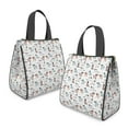 thumbnail image 2 of Cute Dogs Pattern Insulated Lunch Bag for Women & Adults,Large Portable Soft Cooler Lunch Bag,Thermal Food Storage Tote with Pearl Cotton,8.66L,8.75x5.75x9.5 Inch, 2 of 6