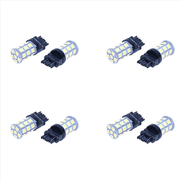 8X T25 W21/5W 3157 7443 White 27 5050 SMD LED BULB 12V Lamp CAR Light