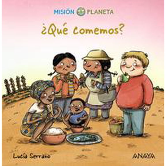 Libro ¿QUÉ COMEMOS? ANAYA INFANTIL Y JUVENIL Papel