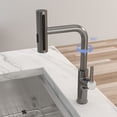 thumbnail image 4 of 360° Pull-Down Kitchen Faucet with 4 Spray Modes, Gunmetal Black, 4 of 8