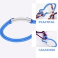 thumbnail image 4 of LEEYNEER Outdoor Safety Buckle Mini Carabiner Clip Backpack Clips Aluminum Alloy Gear Hooks for Hanging Spring 15 Pcs, 4 of 6