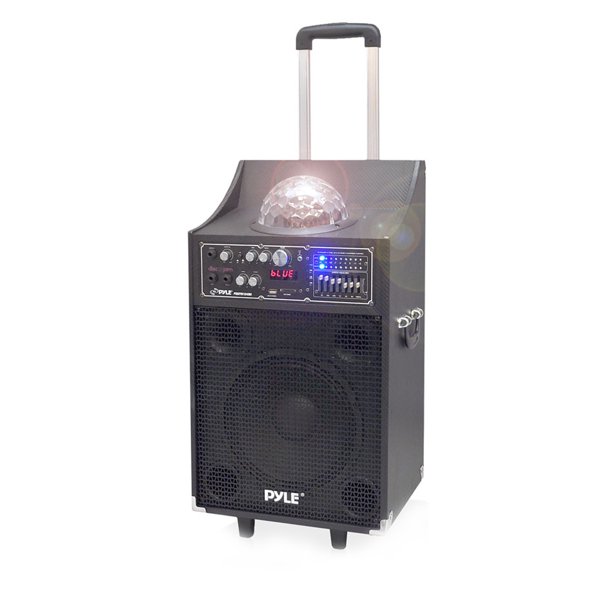 Pyle 600 Watt Disco Jam Powered TwoWay PA Speaker System w/ BT