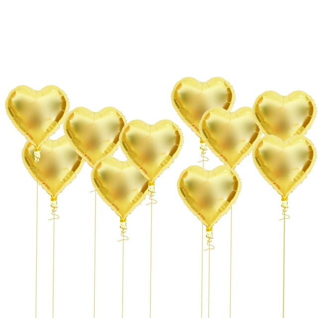 Aluminum Foil Balloon Aluminum Film Balloon Inflatable for Party Heart Wedding Balloons