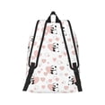 thumbnail image 6 of Rocae Heart Panda for Durable Canvas Backpack Leisure Large Bag Travel Rucksack Multi-function Backpack Medium, 6 of 8