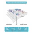 thumbnail image 5 of Coastal Jellyfish Twin Size Down Alternative Comforter, Lightweight Comforter Quilt Bedding Set with Pillow Shams Summer Beach Nautical Ocean All Seasons Bed Comforter Duvet Insert 68"x86", 5 of 7