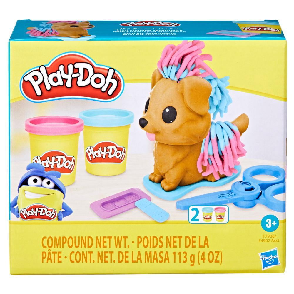Play-Doh Care 'n Carry Vet Playset for Kids 3 Years and Up with Toy Dog,  Storage, 10 Tools, and 5 Modeling Compound Colors, Non-Toxic