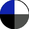 4Pk-Black Charcoal White Royal