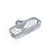 thumbnail image 2 of Organizador de Fregadero, Portaesponjas con Drenaje, Rack para Paños de Cocina, Caddy de Limpieza con Bandeja Circular, 25 x 10 x 5 cm para Organización al Lado del Fregadero, 2 of 6