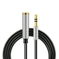 thumbnail image 5 of Joernso 1 2 Male to Female 3 5mm Audio Aux Headphone Cable Extension Stereo Cord, 5 of 7