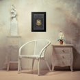 thumbnail image 4 of Vision Studio 13x18 Black Modern Framed Museum Art Print Titled - Vintage Bookplate IV, 4 of 5