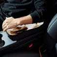 thumbnail image 6 of Pixel Dog Soft Printed Furry Car Armrest Pad Cover Mat - 12.5x8.2 Inch, Comfortable Armrest Accessory, 6 of 6