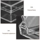 thumbnail image 4 of Cajas transparentes cuadradas de 10 Uds., caja de muestra, caja de almacenamiento de muestra, Mini caja de almacenamiento, 4 of 5