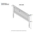 thumbnail image 5 of Leo & Lacey King Headboard in Gray, 5 of 5