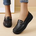 thumbnail image 6 of Willtoo Womens Loafers Slip On Comfort Platform Walking Shoes Casual Lightweight Non-Slip Flat Loafers for Daily Office Wear, 6 of 6
