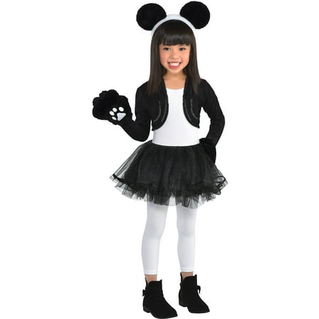 Party City Panda Halloween Costume Accessory Kit for Children, One Size, Includes Ears, Tail, and Paws